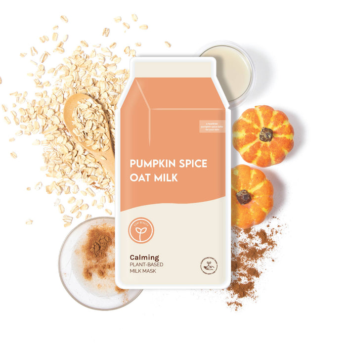 Pumpkin Spice Oat Milk Calming Plant-Based Milk Mask
