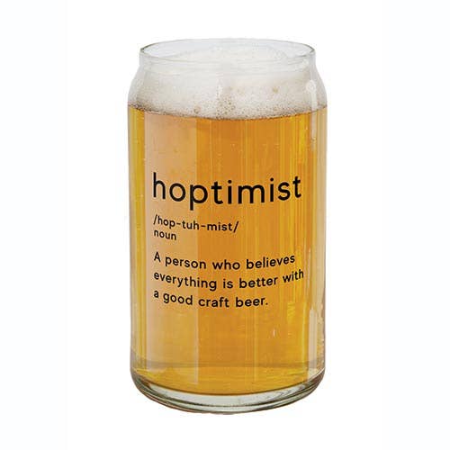 Beer Can Glass-Hoptimist - Taryn x Philip Boutique