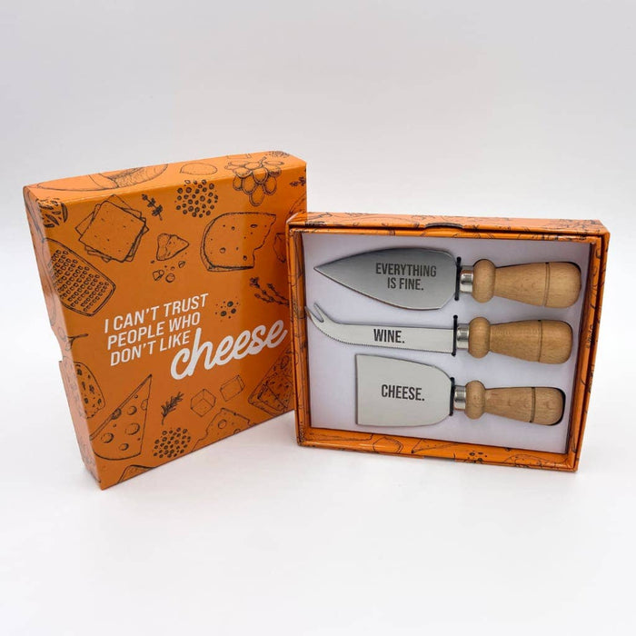 Cheese Charcuterie Set | Funny sarcastic gift for women - Taryn x Philip Boutique