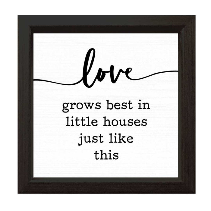 Love Grows Best | Wood Sign