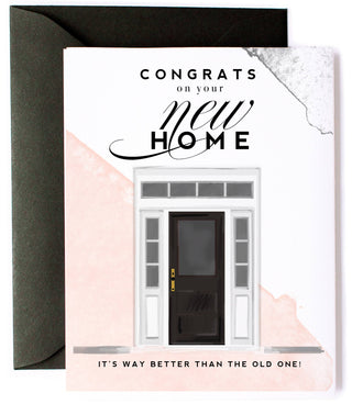 Funny, Congrats on Your New Home Card - Taryn x Philip Boutique