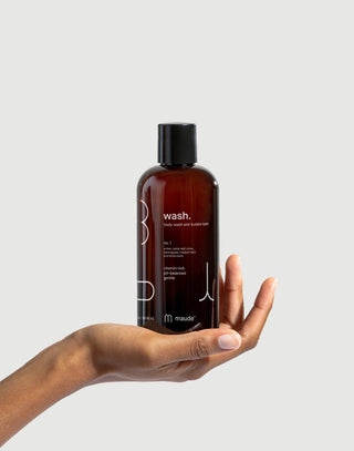 maude - 12 oz Wash no. 1 - body wash & bubble bath
