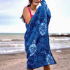 Beach Towel - Blue Turtles - Taryn x Philip Boutique