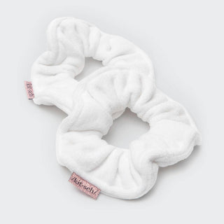 Towel Scrunchie 2 Pack - White - Taryn x Philip Boutique