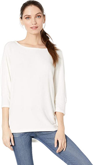 Michael Stars Madison Brushed Brielle Cocoon 3/4 Sleeve Top - Taryn x Philip Boutique