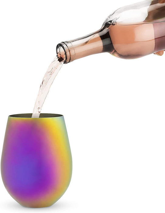 Blush 18 oz. Mirage Stemless Wine Glass