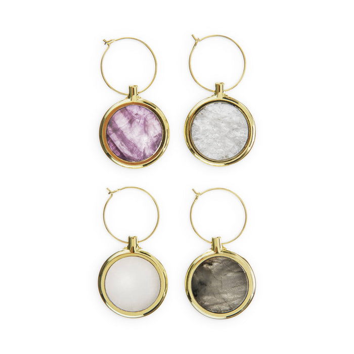 Agate Wine Charm (Set of 4) - Taryn x Philip Boutique