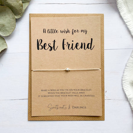 A Little Wish for My Best Friend - Wish Bracelet - Taryn x Philip Boutique