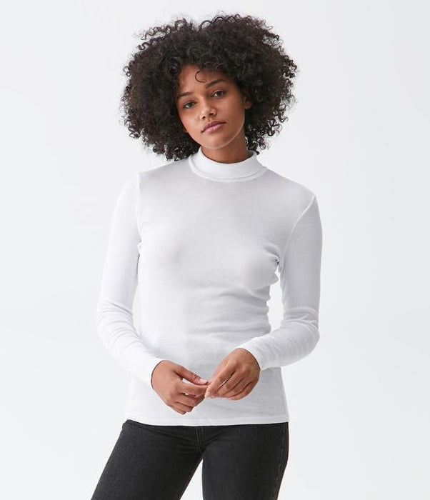 Michael Stars Beth Supima Turtleneck Tee - Taryn x Philip Boutique