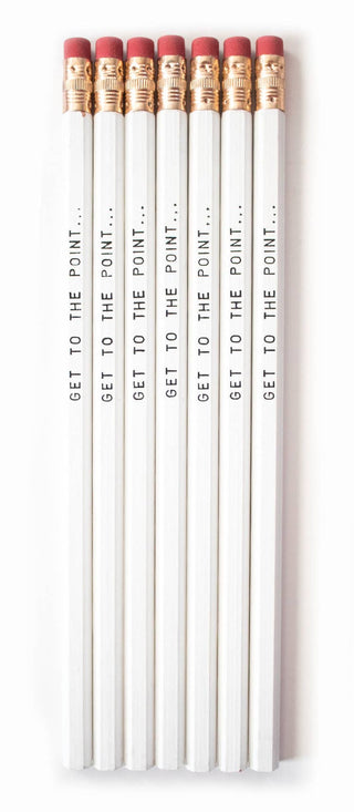 Get to the Point, Sarcastic Funny Pencil Pack - Taryn x Philip Boutique