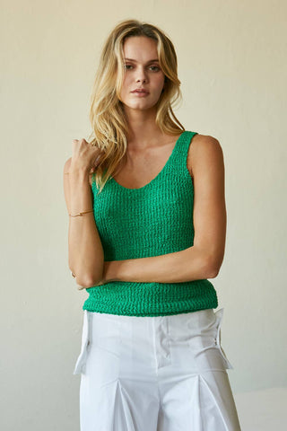 Emerie Knitted Tank Top - Taryn x Philip Boutique