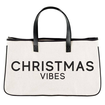 Canvas Tote - Christmas Vibes - Taryn x Philip Boutique
