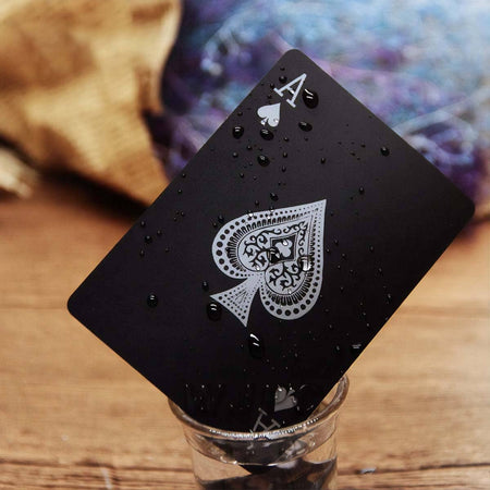 Men's Black Edition Waterproof Card Deck - Taryn x Philip Boutique