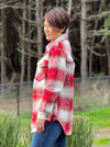 RD Style Plaid Woven Shirt Jacket - Taryn x Philip Boutique