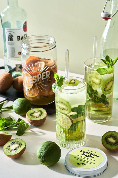 Vesper Craft Cocktail - Kiwi Lime Mojo