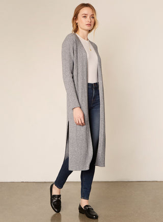 Cupcakes & Cashmere Paloma Ribbed Open Front Duster - Taryn x Philip Boutique