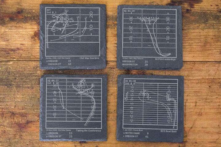 Greatest Oregon State Football Plays Coasters - Taryn x Philip Boutique
