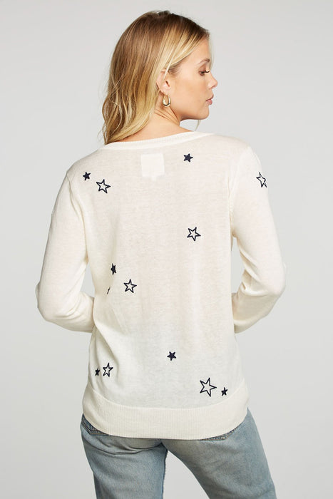 Chaser Brand Embroidery Stars - Taryn x Philip Boutique
