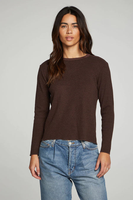 Chaser Brand Thermal Crew Neck Tee - Taryn x Philip Boutique