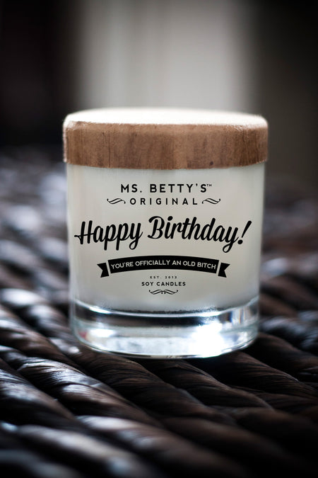 Ms. Betty's Original Happy Birthday Soy Candle - Taryn x Philip Boutique