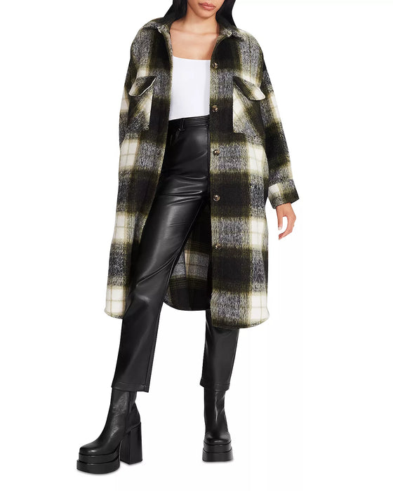 Steve Madden Chloe Plaid Shacket