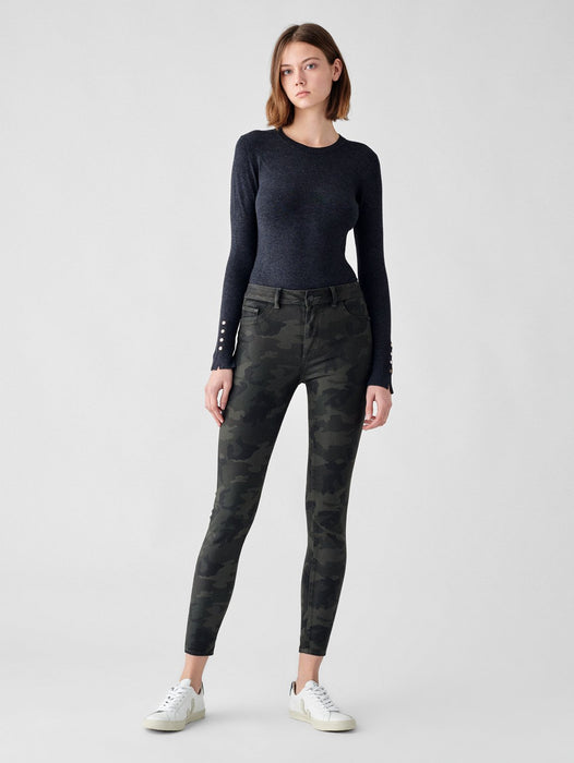 DL1961 Florence Skinny Mid Rise Instasculpt Ankle in Carver