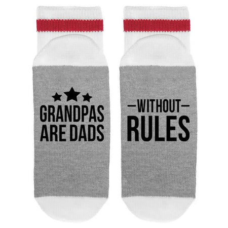 MENS - Grandpas Are Dads Without Rules - Socks - Taryn x Philip Boutique