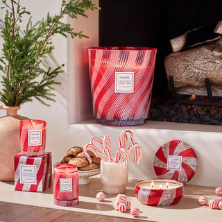 Voluspa Crushed Candy Cane Candle - Taryn x Philip Boutique