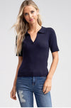 Crescent Janet Knit Shirt - Taryn x Philip Boutique