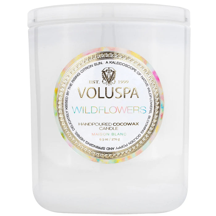 Voluspa Wildflowers 9.5 oz Candle - Taryn x Philip Boutique