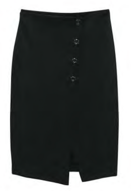 RD Style Black Pencil Skirt - Taryn x Philip Boutique