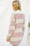 Davi & Dani Color Block Cardigan Sweater - Taryn x Philip Boutique