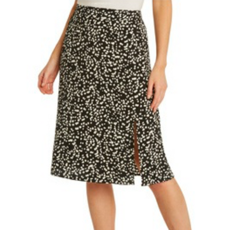 Midi Skirt with Side Slit - Taryn x Philip Boutique