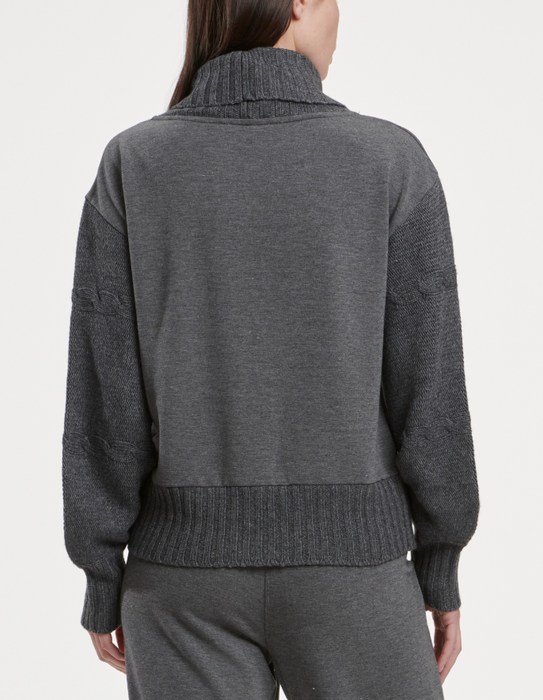 Splendid Fjord Cowl Neck Sweatshirt