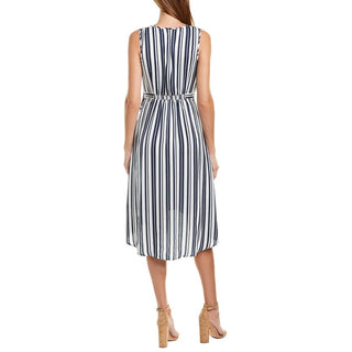 Tart Collections Gemina Midi Dress in Blue and White Stripe - Taryn x Philip Boutique