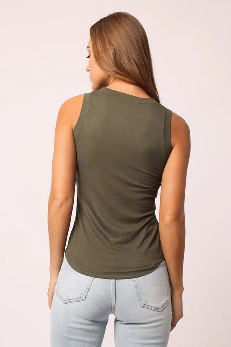 Cleo Ribbed Tank - Taryn x Philip Boutique