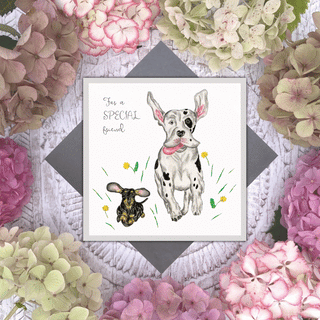 'For a special friend' Fun Times dog card - Taryn x Philip Boutique
