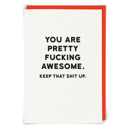 Awesome Greetings Card - Taryn x Philip Boutique