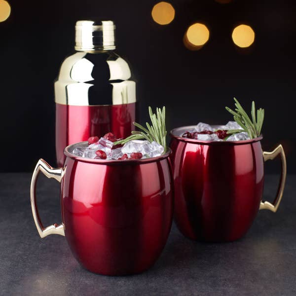 Red Mule Mug & Cocktail Shaker Gift Set - Taryn x Philip Boutique