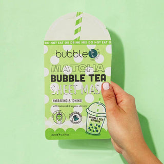 Bubble Tea Matcha Hydrating Sheet Mask (20ml) - Taryn x Philip Boutique