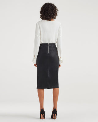 7 For All Mankind B(air) Pencil Skirt with Side Slit - Taryn x Philip Boutique