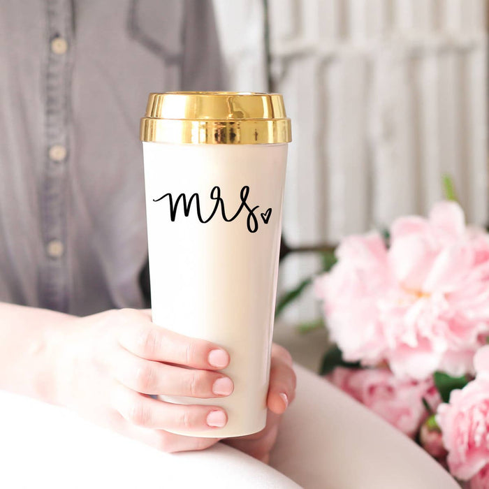 Mrs Gold Travel Mug