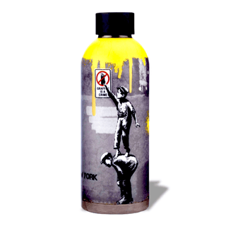 Banksy's Graffiti Borraccia "DUAL" - Graffiti is a Crime - Taryn x Philip Boutique