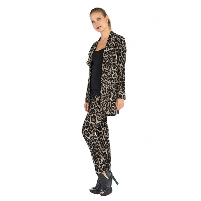 Eva Varro Barcelona Long Jacket in Coco Pebbles - Taryn x Philip Boutique