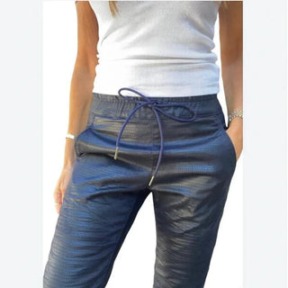 Bevy Flog Shely Snake Navy - Taryn x Philip Boutique