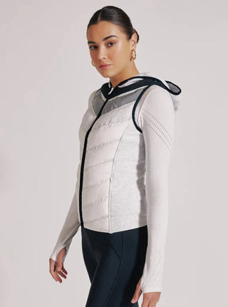 Blanc Noir Packable Moto Vest - Taryn x Philip Boutique