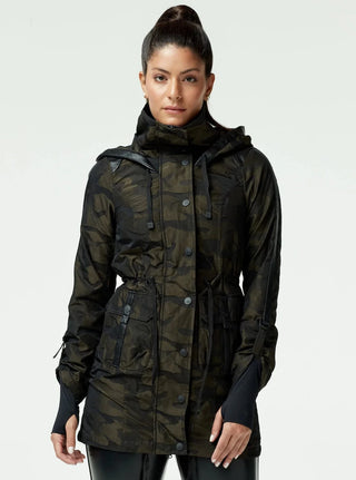 Blanc Noir Camo Anorak - Taryn x Philip Boutique