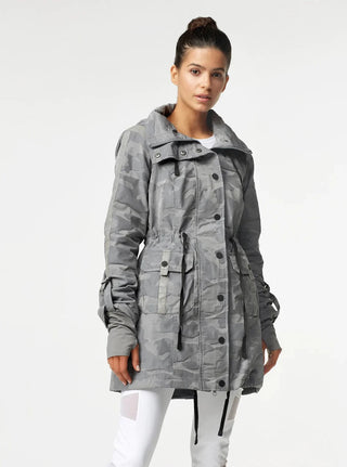 Blanc Noir Camo Anorak - Taryn x Philip Boutique