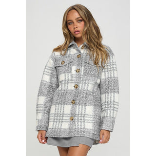 Plaid Shacket - Taryn x Philip Boutique