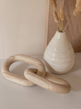 Wood Chain Link Duo - Taryn x Philip Boutique